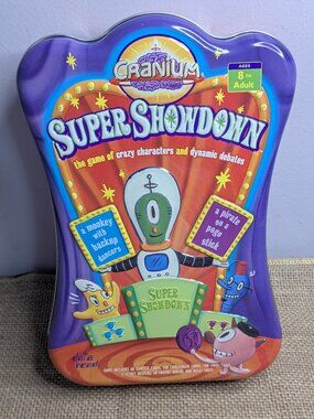 Cranium Super Showdown Game Hasbro Ages 8+ 2006 Complete - 1 chip 4-6 players